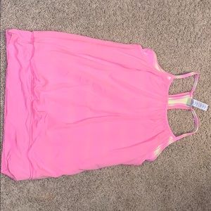 Ivivva Pink/yellow Athletic Tank